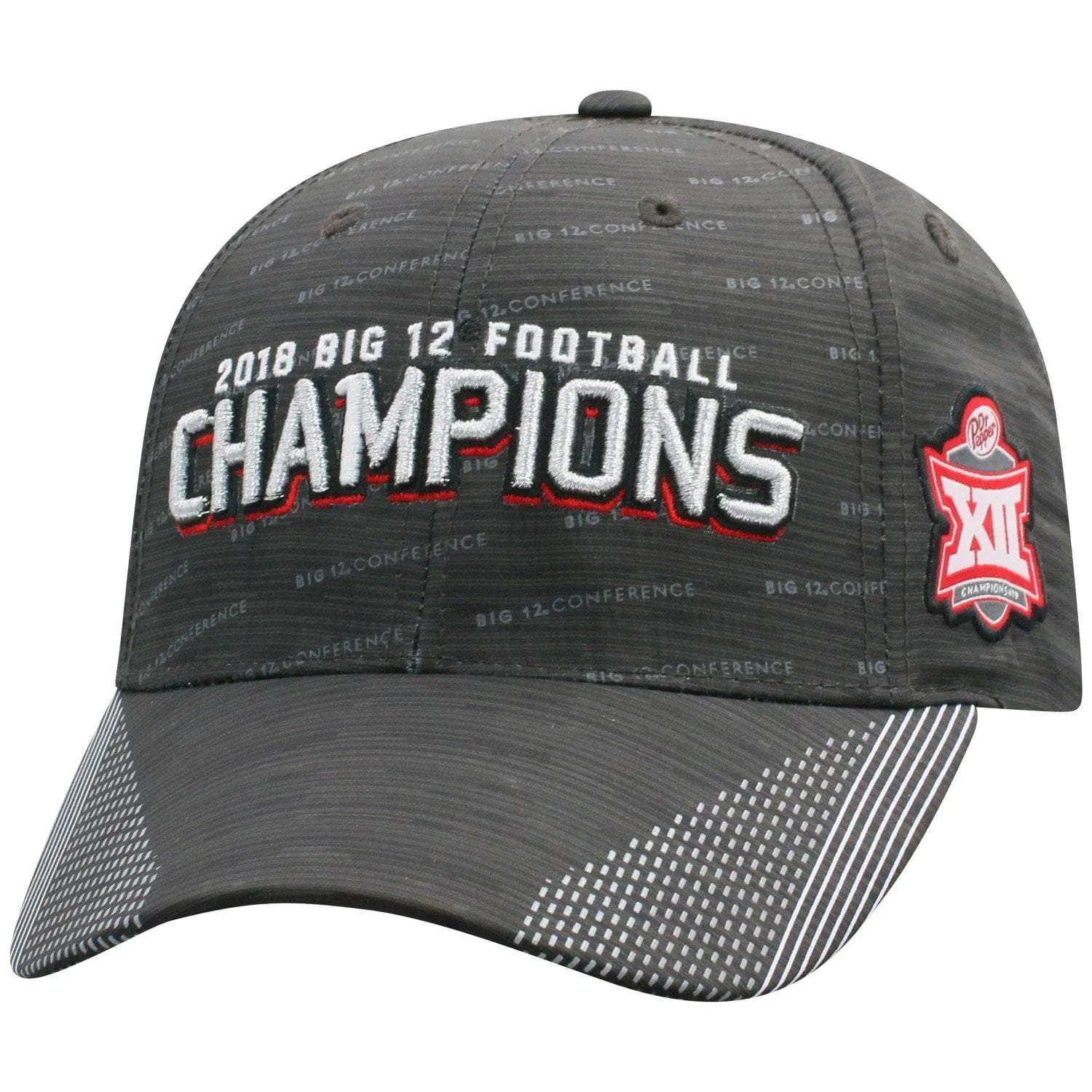 Oklahoma Sooners 2018 Big 12 College Football Champions Locker Room Hat Cap