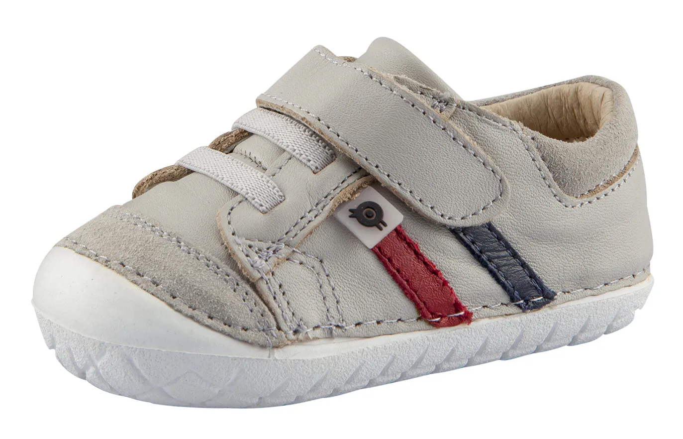 Old Soles Boy's Pave Denzle Gris Sneaker Shoe