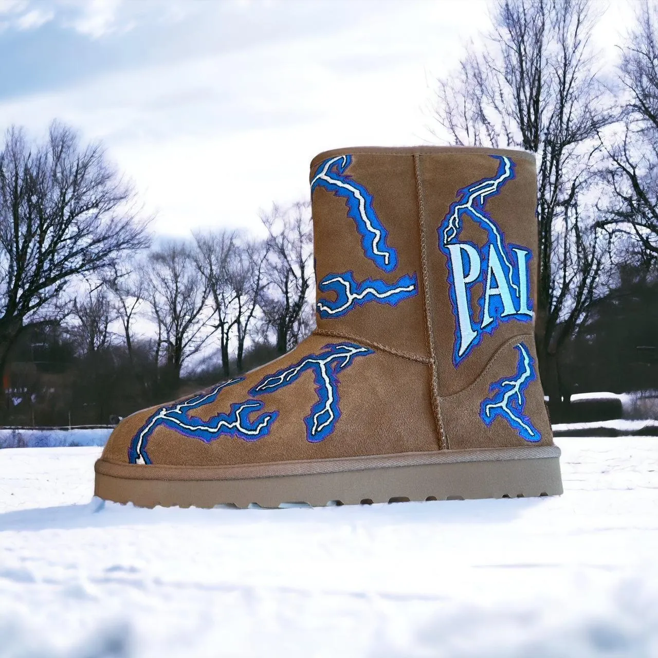 Palace x Ugg Lighting Beige boot