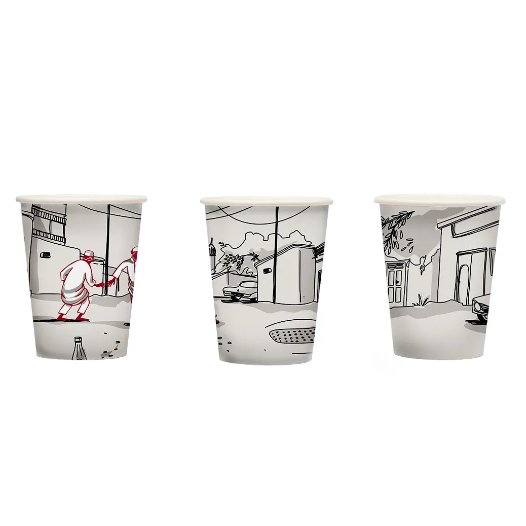 Paper Cups -Football Qatar-