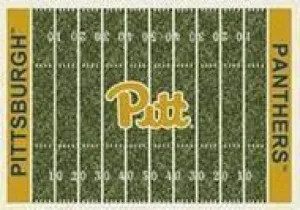 Pittsburgh Panthers Milliken Football Home Field Novelty Area Rug