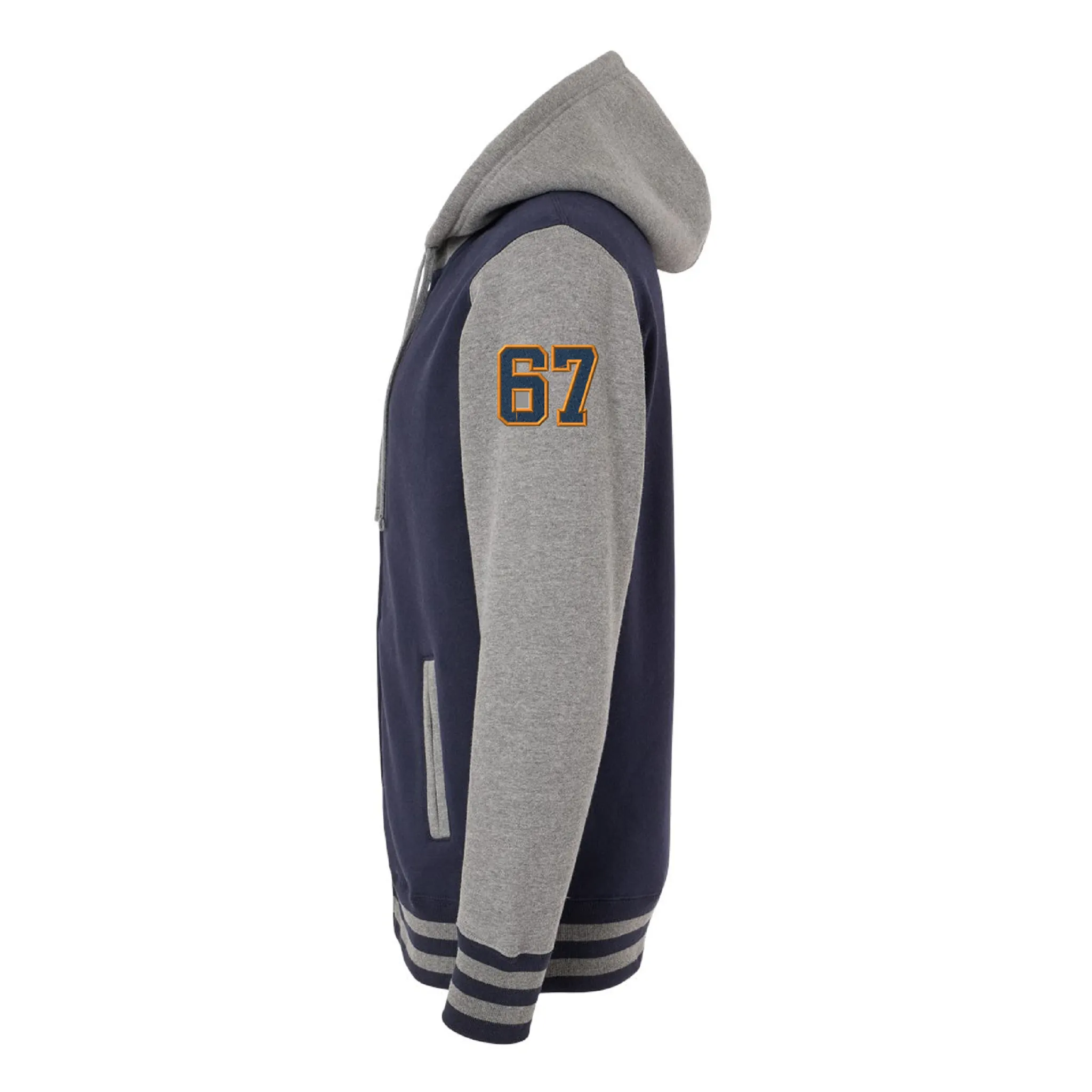 PM Football Varsity Full Zip Hoodie