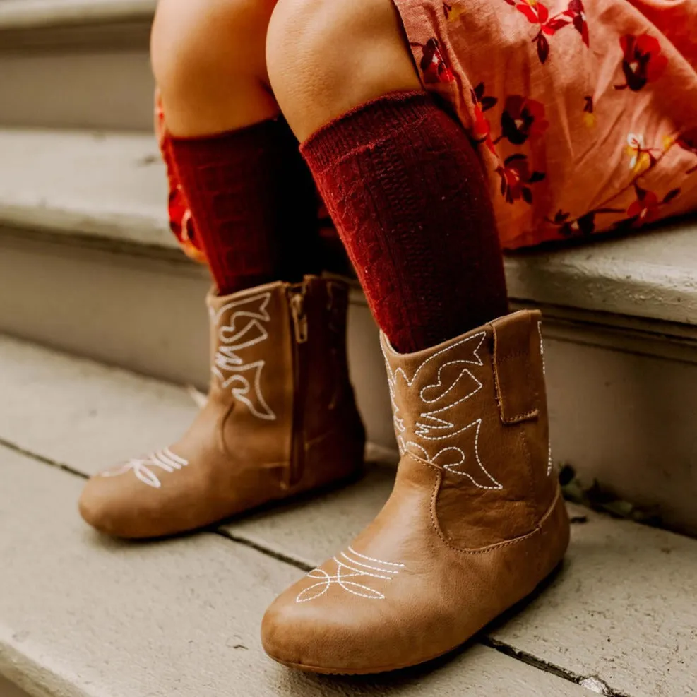 Pre-Order Love Bug Cowboy Boot {Premium Leather}