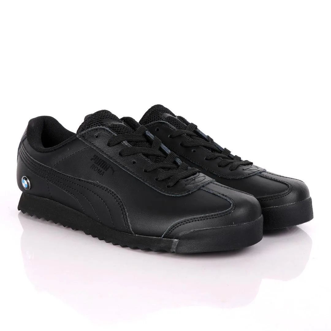 Puma Roma Bmw Logo Motors Sneaker - Black