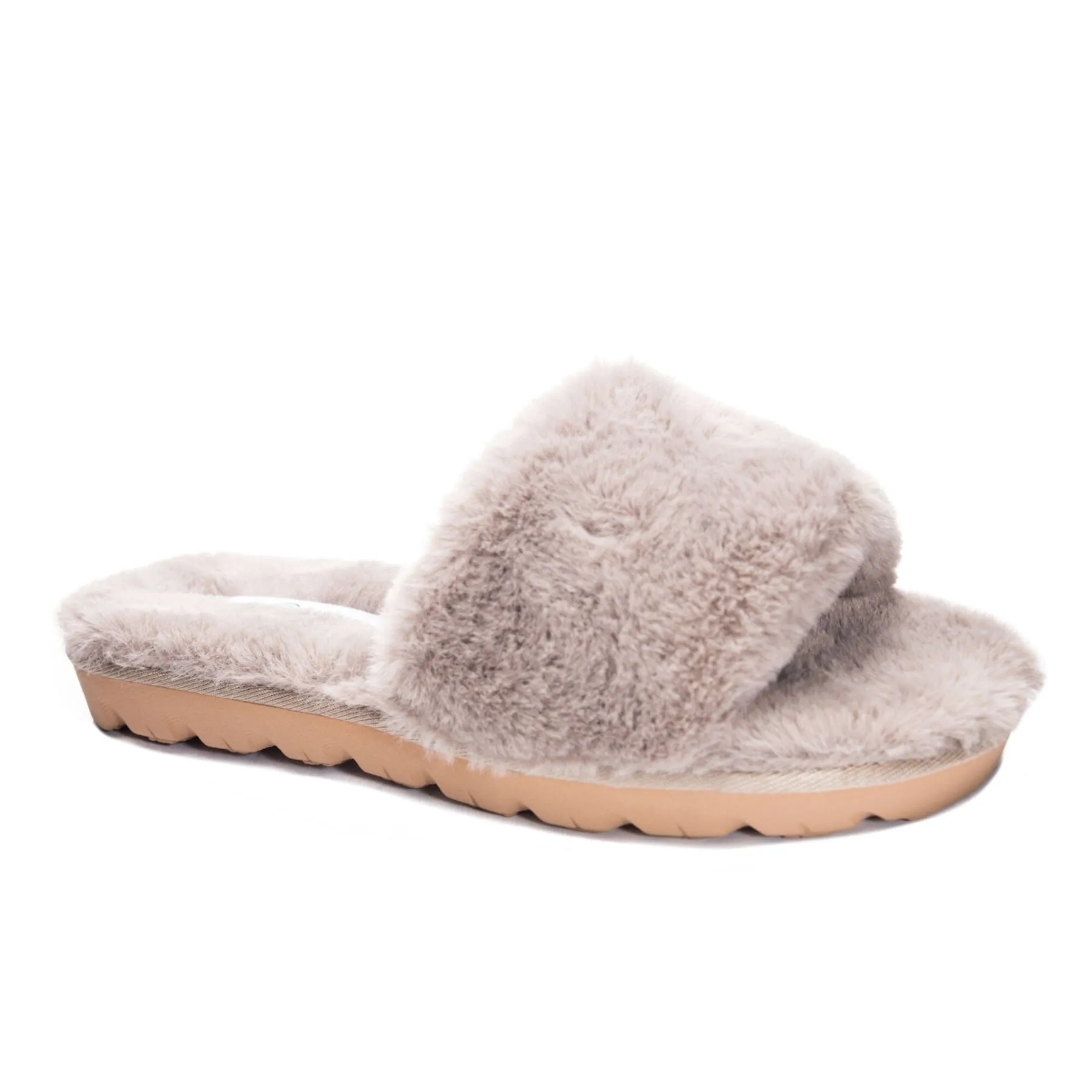 Rally Faux Fur Slide