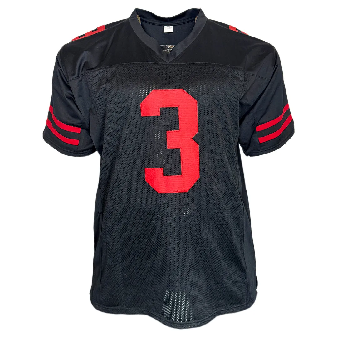 Ray-Ray McCloud Signed San Francisco Black Football Jersey (JSA)