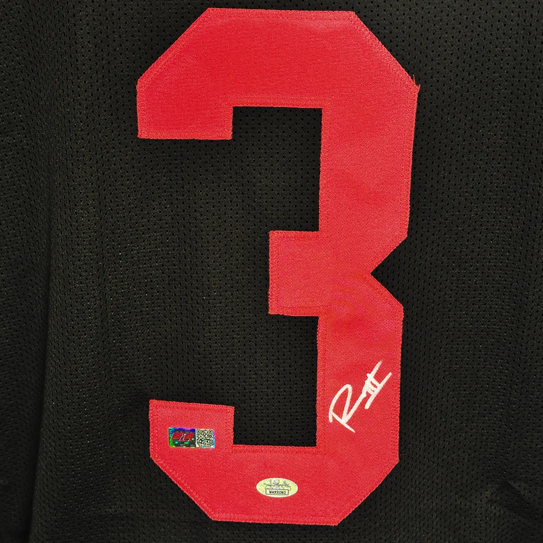 Ray-Ray McCloud Signed San Francisco Black Football Jersey (JSA)