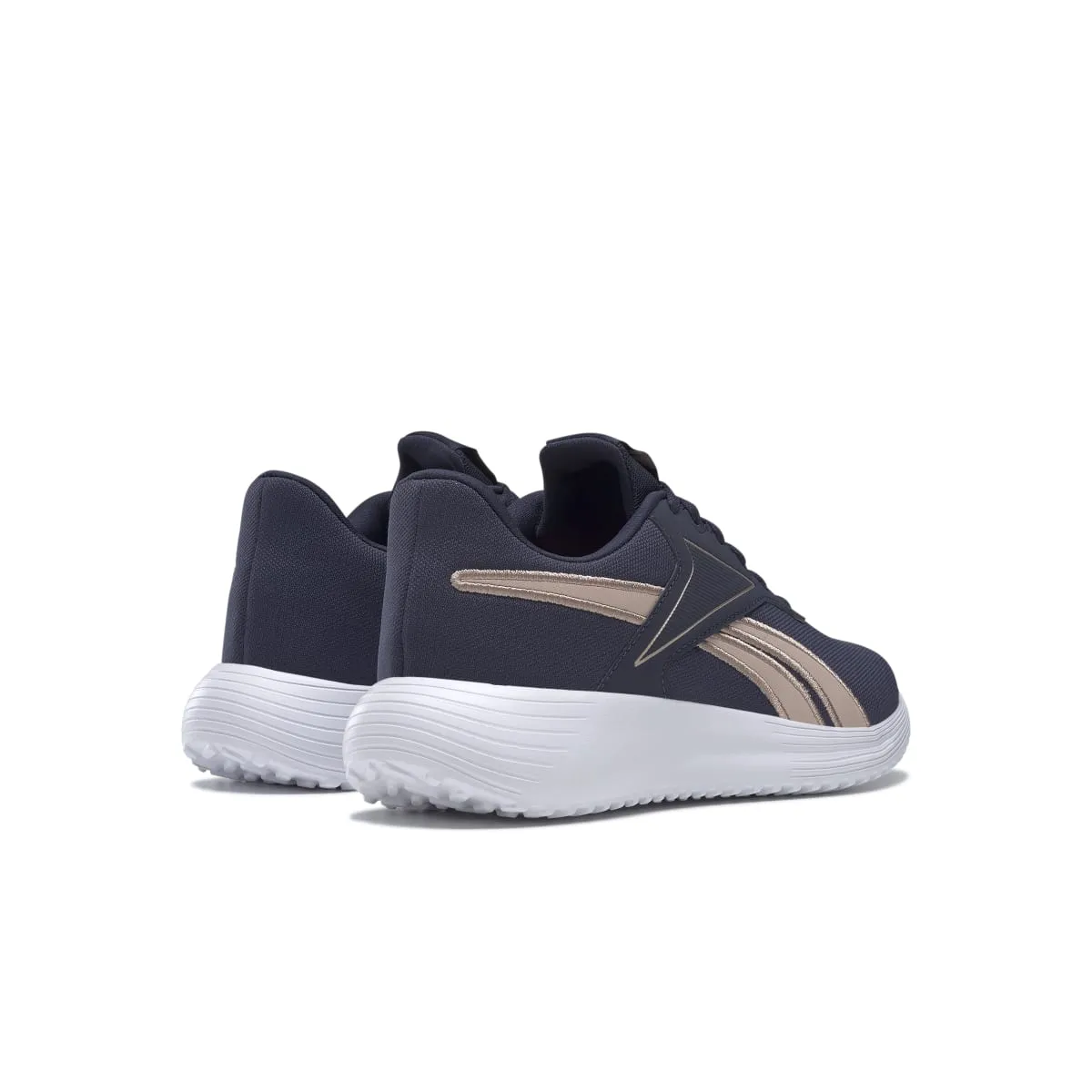 REEBOK H00891 LITE 3.0 WMN'S (Medium) Navy/Rose Gold/White Textile Running Shoes