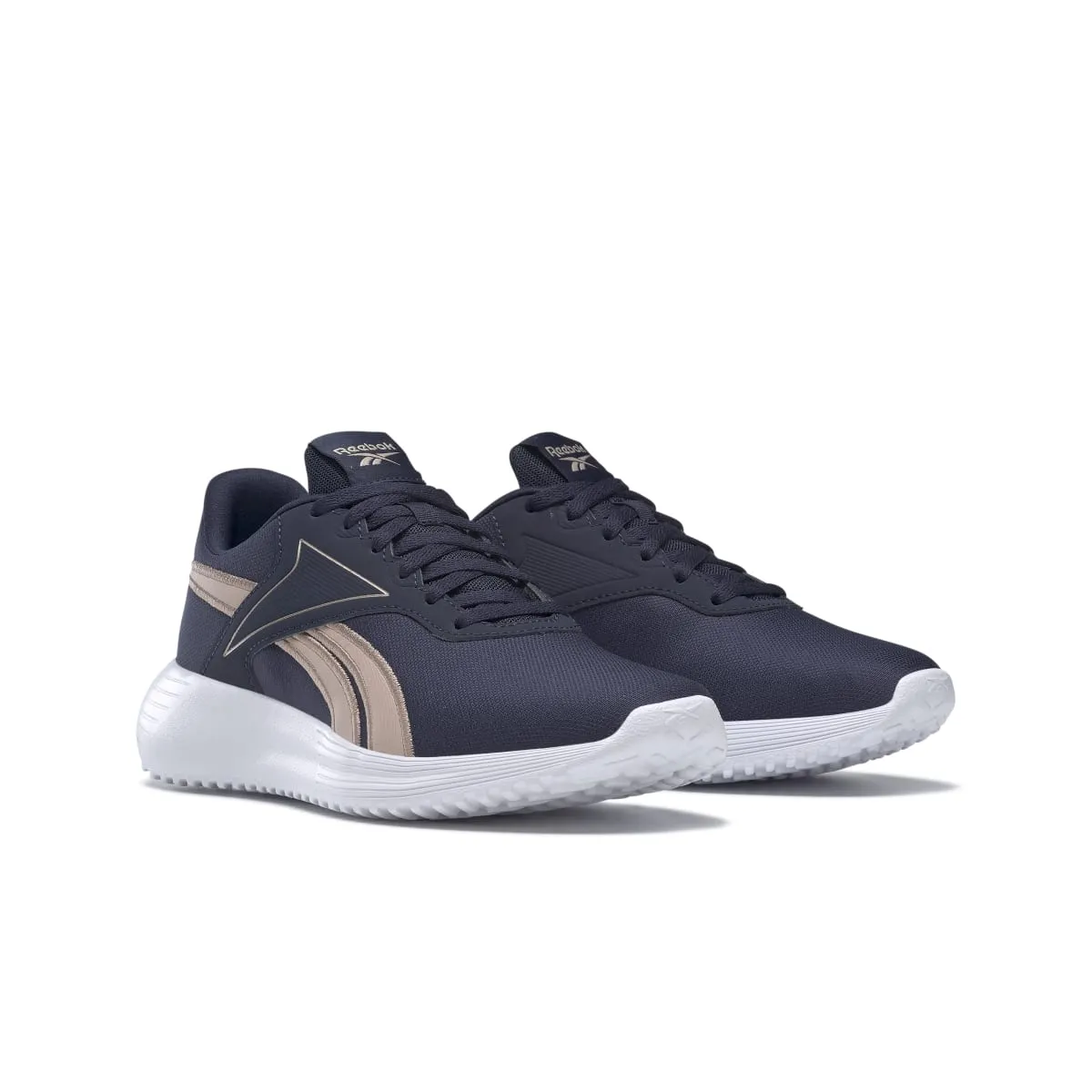 REEBOK H00891 LITE 3.0 WMN'S (Medium) Navy/Rose Gold/White Textile Running Shoes