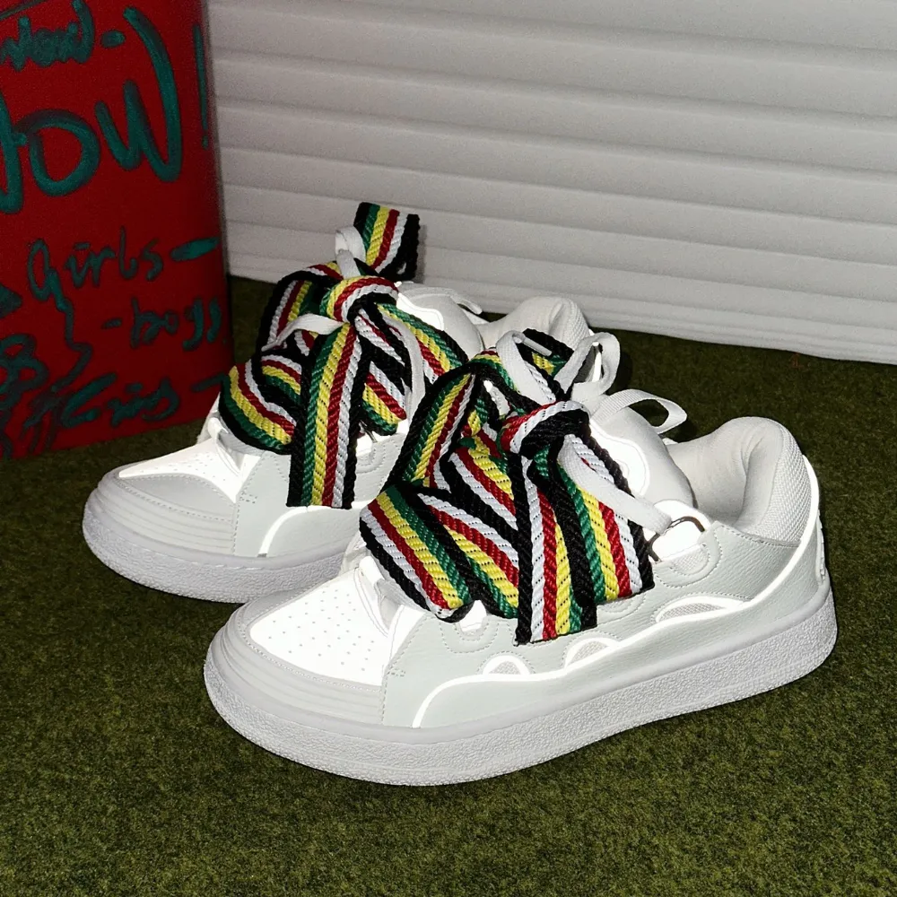 “Reflective Striped Laces” Shoes