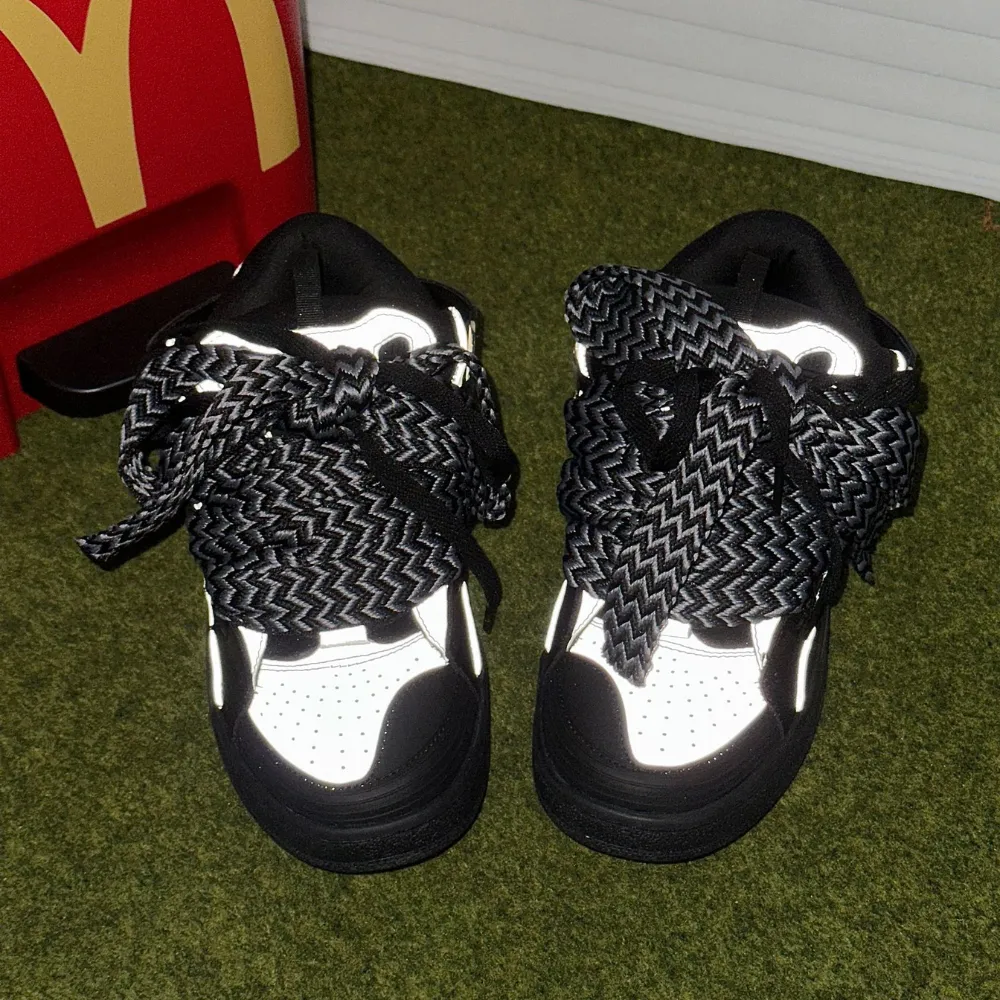 “Reflective Striped Laces” Shoes