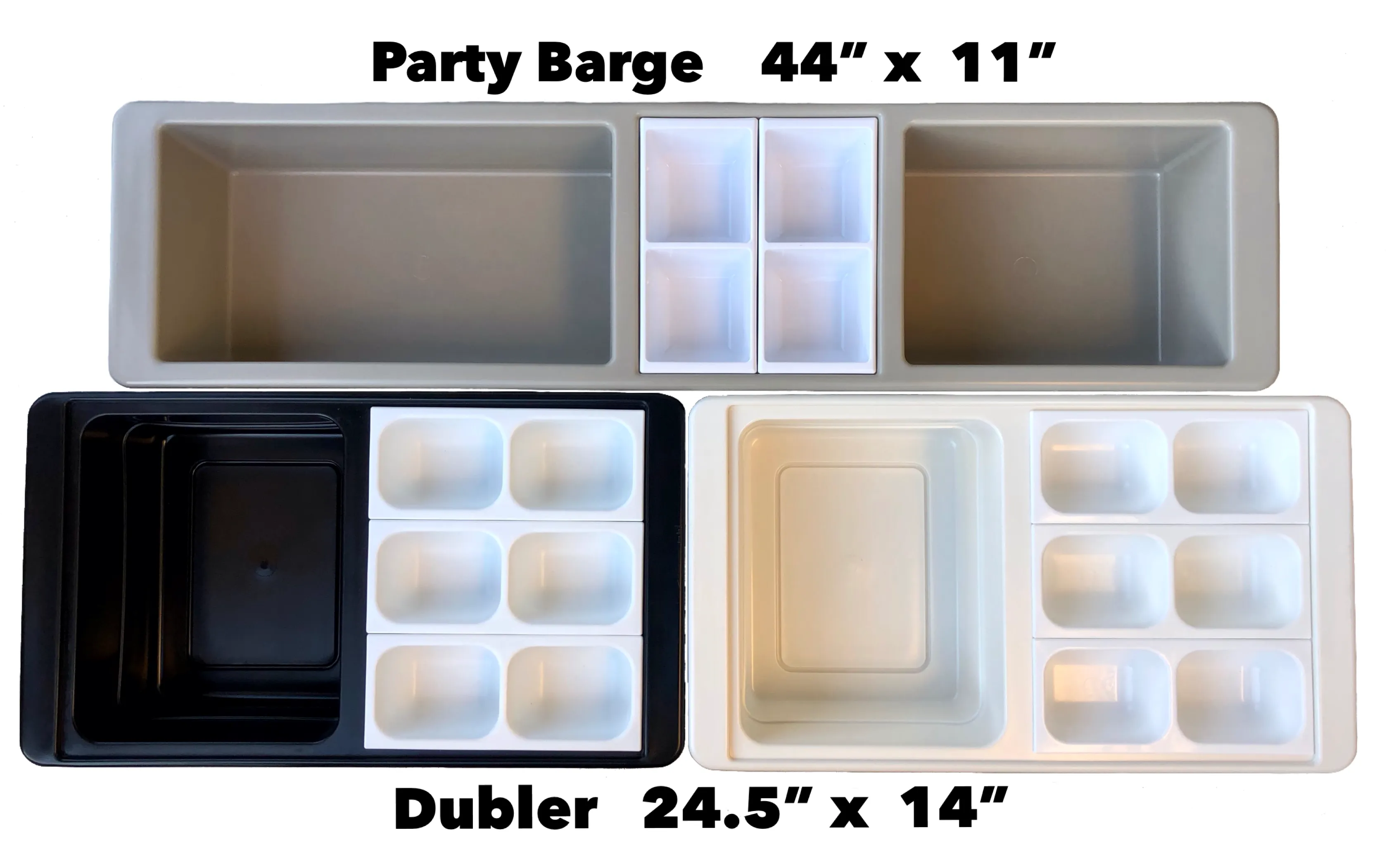 REVO Party Barge Cooler | Greige Mist