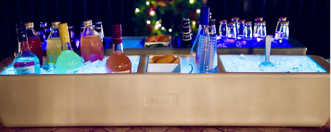 REVO Party Barge Cooler | Greige Mist