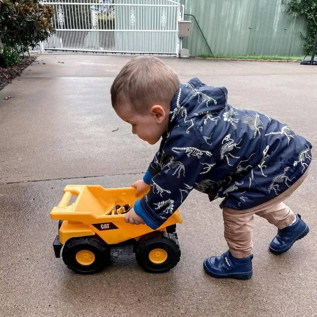 RIVER navy baby and toddler boots