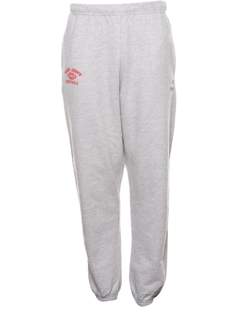 Saint John's Football Champion Reverse Weave Jogging Bottoms - W34 L29