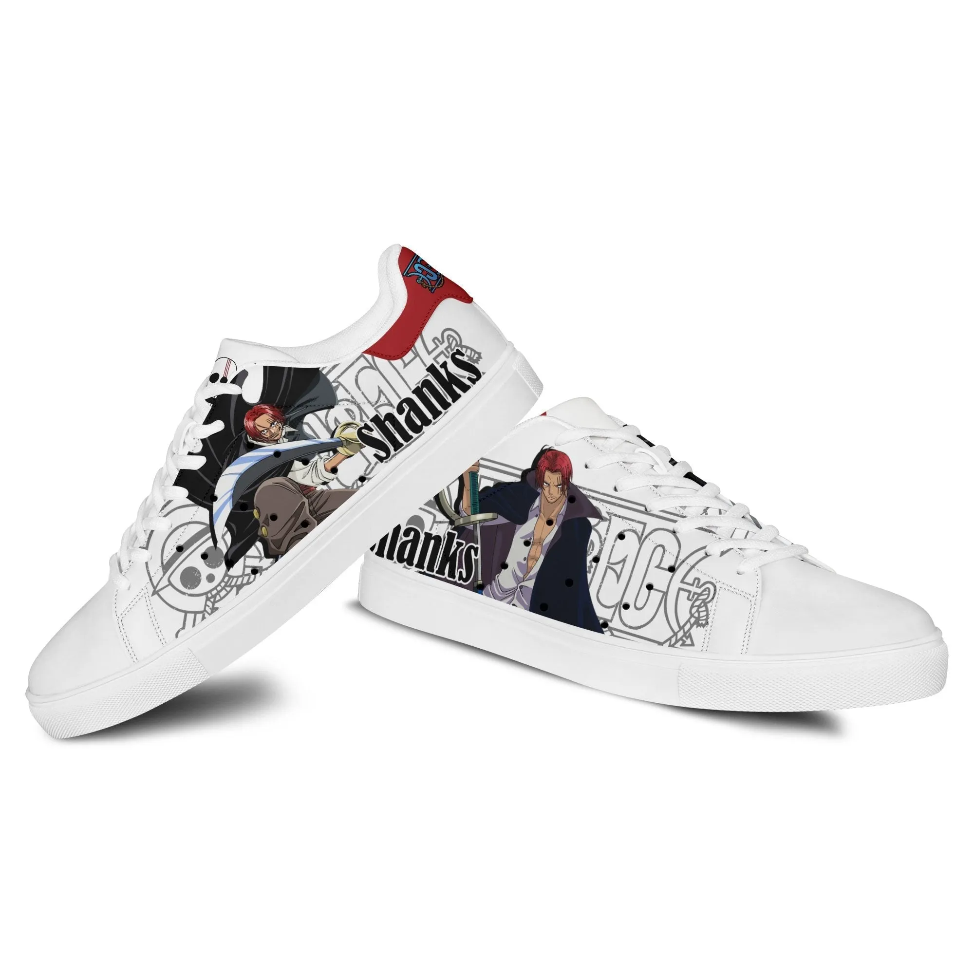 Shanks Skate Sneakers Custom Anime OP Shoes