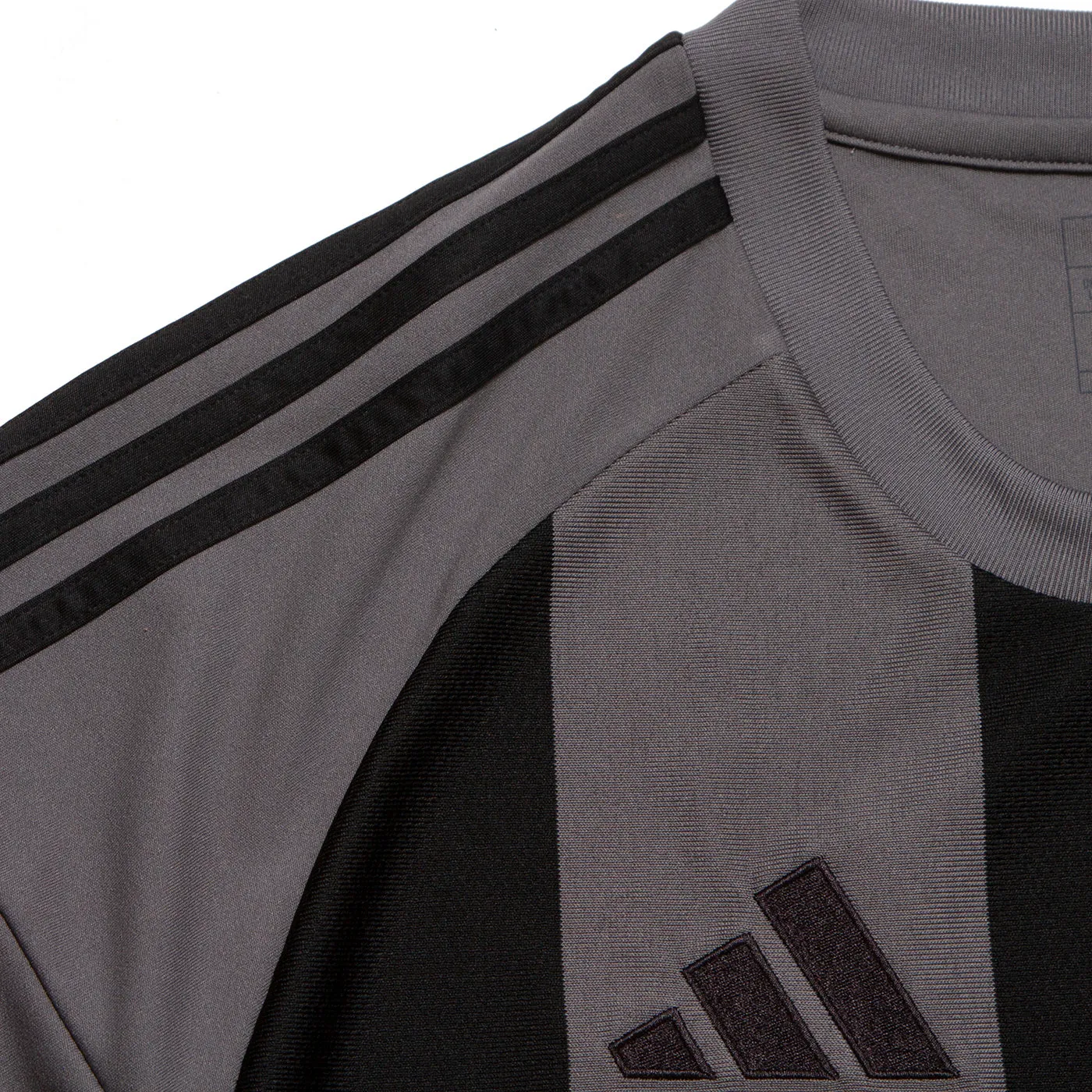 Techno United FC Striped Club - Jersey - Grey/Black