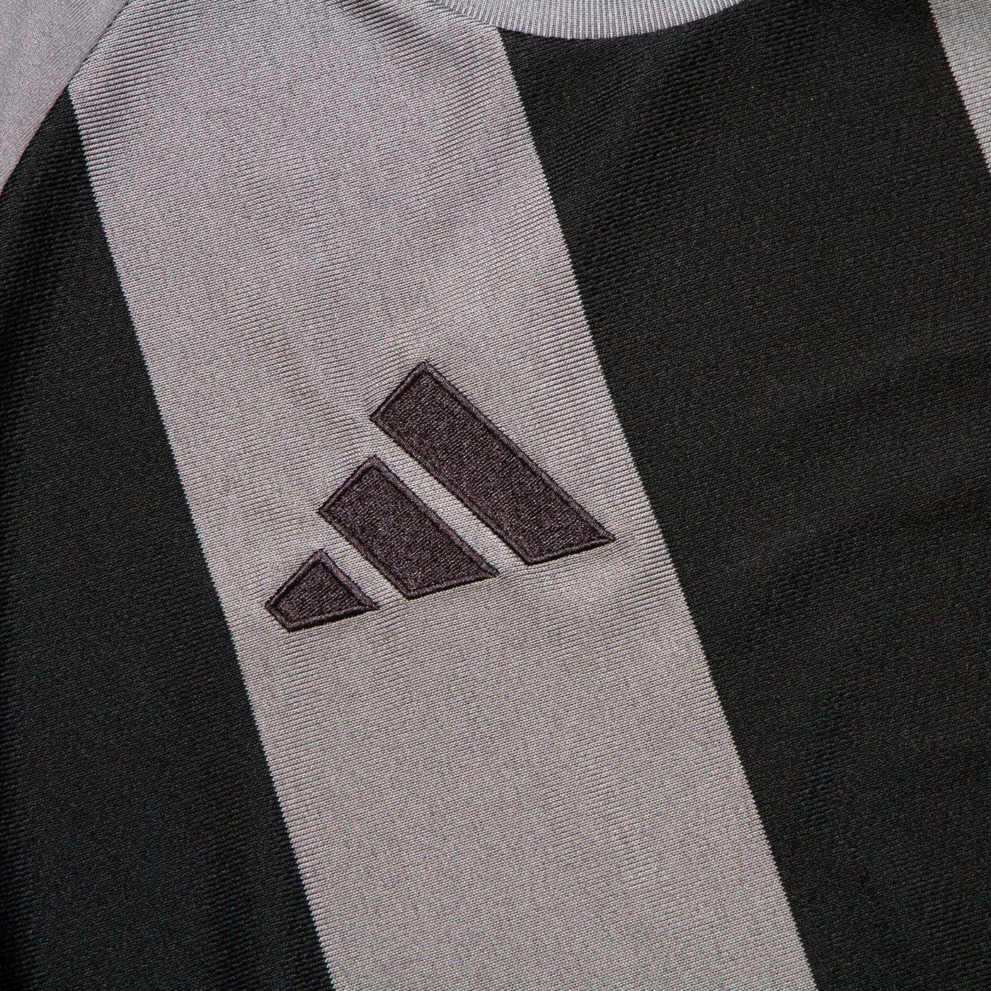 Techno United FC Striped Club - Jersey - Grey/Black