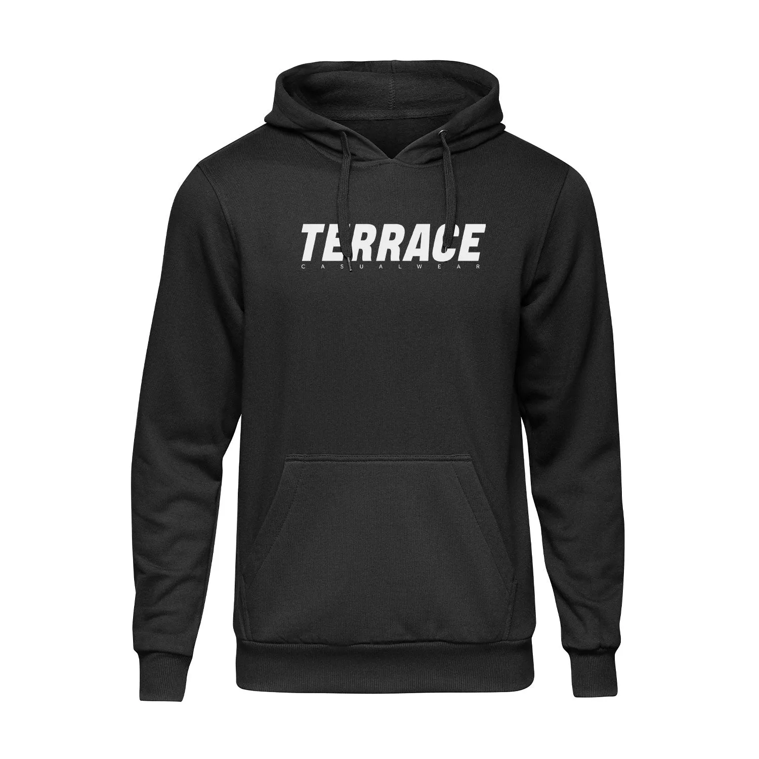 Terrace Casualwear Black Hoodie