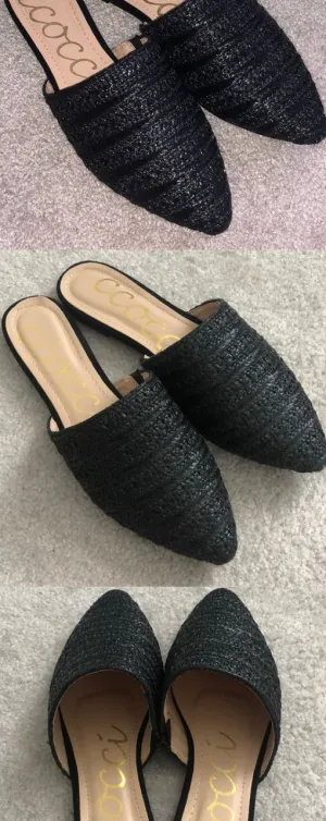 The Allure Artisan Woven Slide