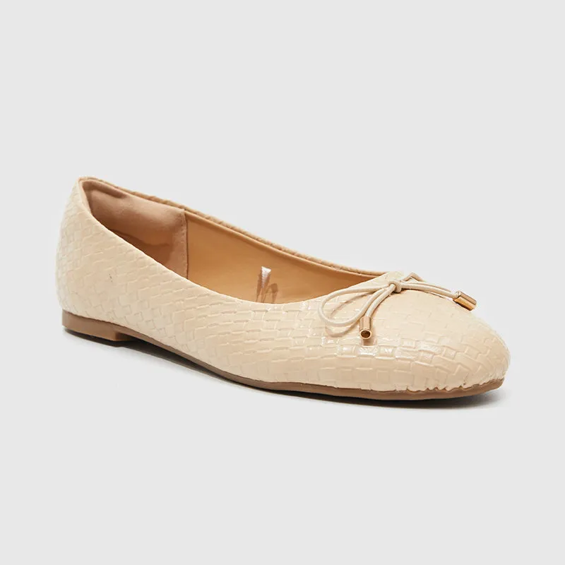 Toe Points Ballet Flats