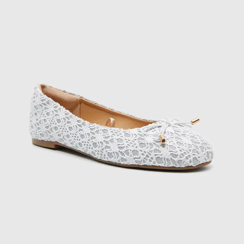 Toe Points Ballet Flats