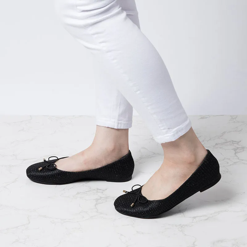 Toe Points Ballet Flats