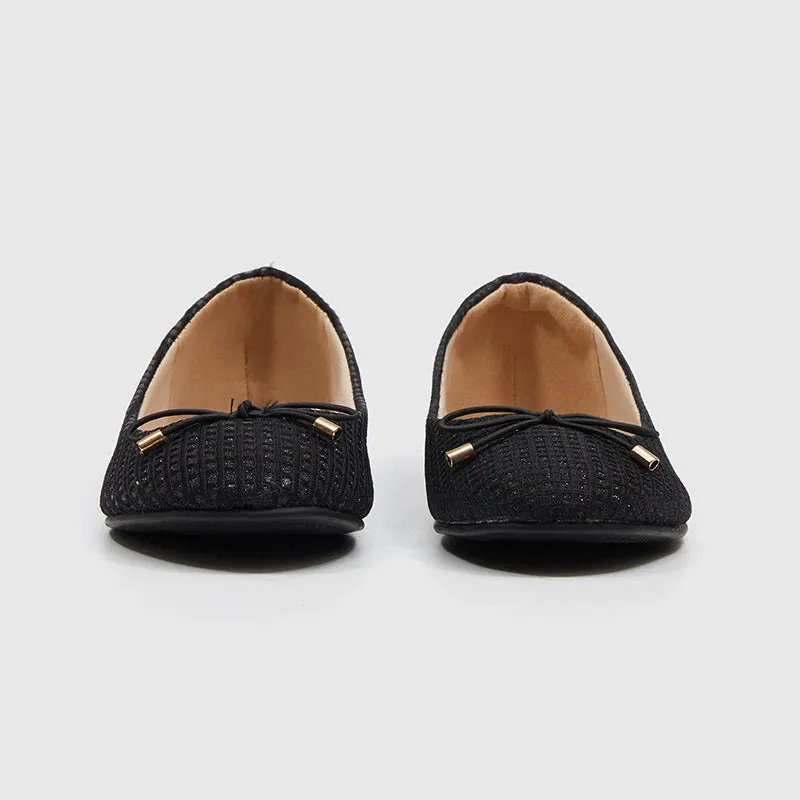 Toe Points Ballet Flats