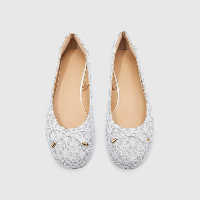 Toe Points Ballet Flats