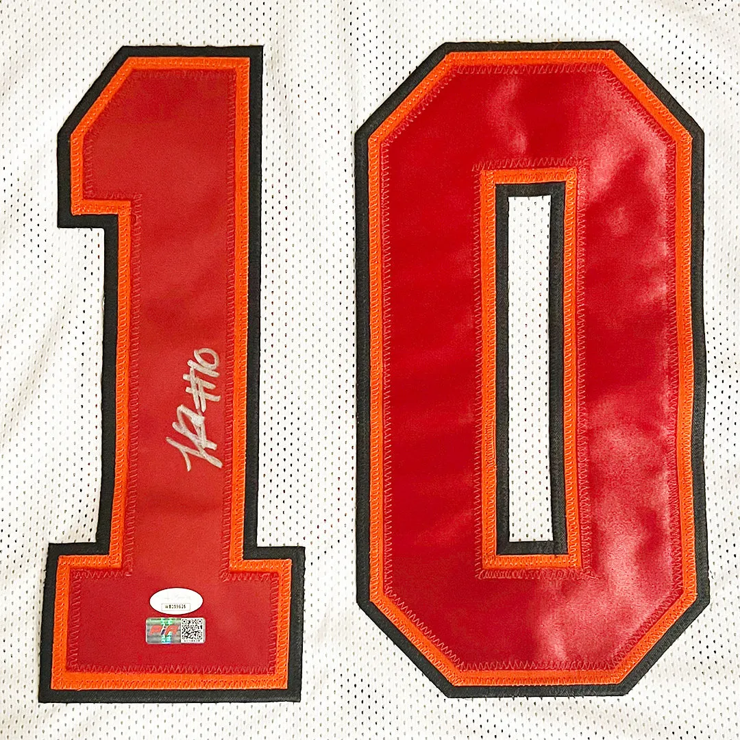 Trey Palmer Signed Tampa Bay White Football Jersey (JSA)