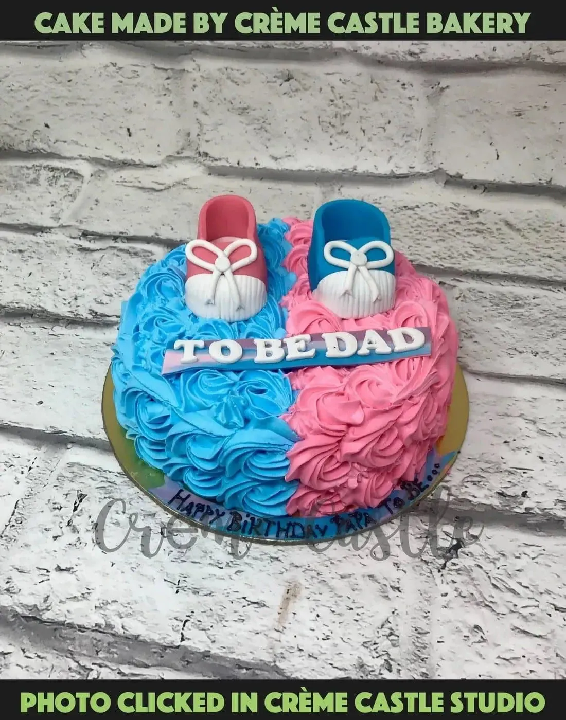 Twin Shoes Design Cake