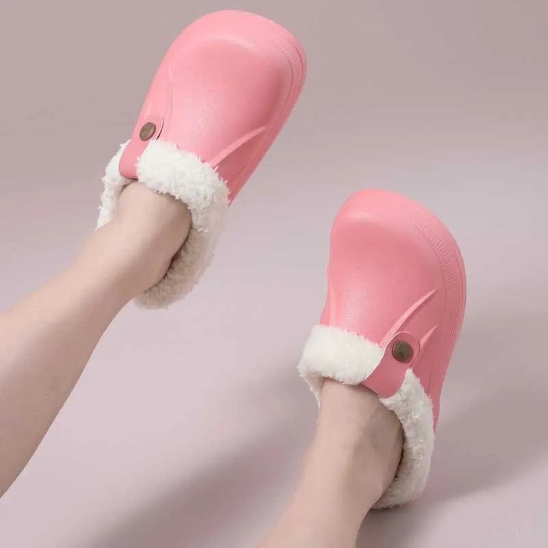 Warm and Cozy Bedroom Clog Slippers