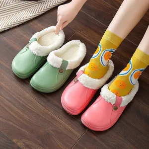 Warm and Cozy Bedroom Clog Slippers