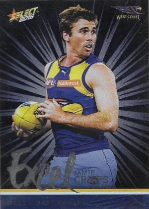 West Coast Eagles, Excel Parallel Team Set, 2016 Select AFL Footy Stars