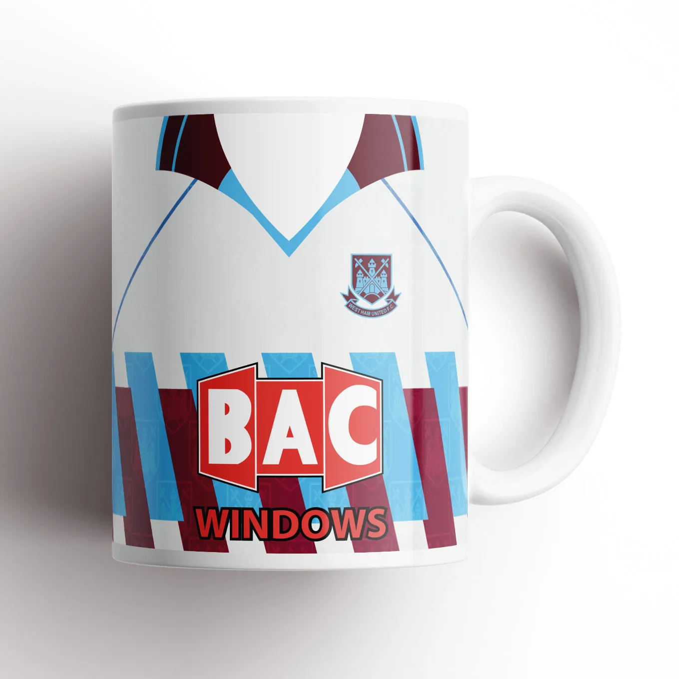 West Ham United 1992 Away Kit Mug