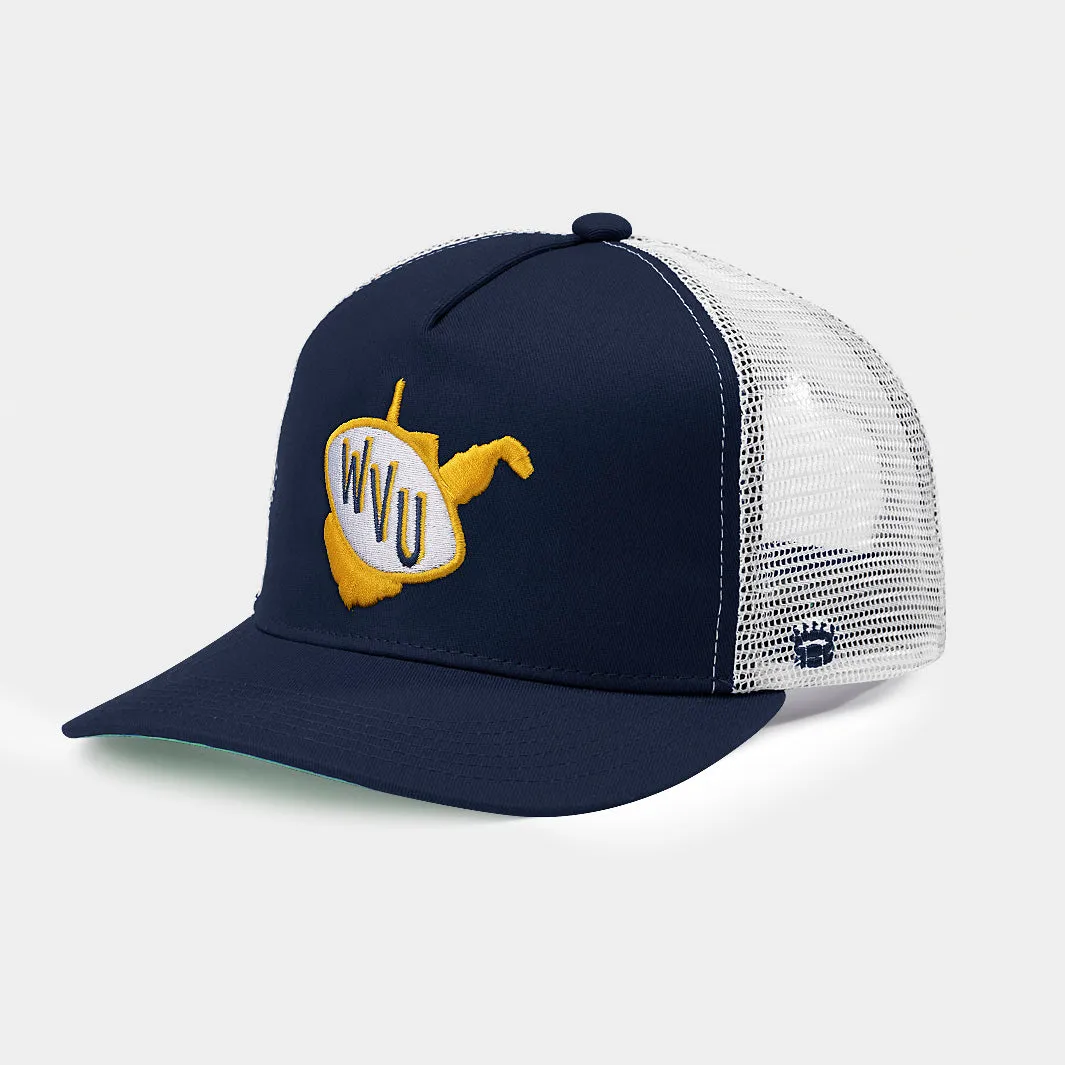 West Virginia Mountaineers Football Trucker Hat