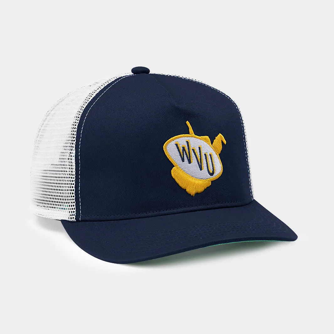 West Virginia Mountaineers Football Trucker Hat