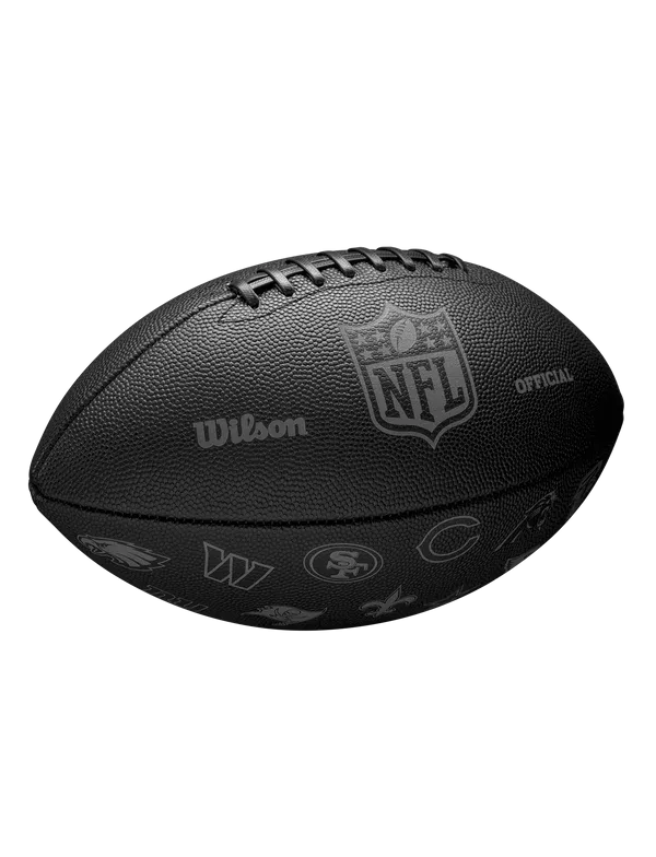 Wilson NFL 32 Team American Football-Black