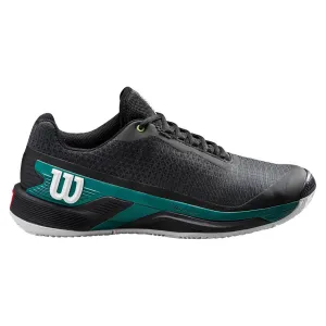 Wilson Women's Rush Pro 4.0 Tennis Shoes Black Deep Teal