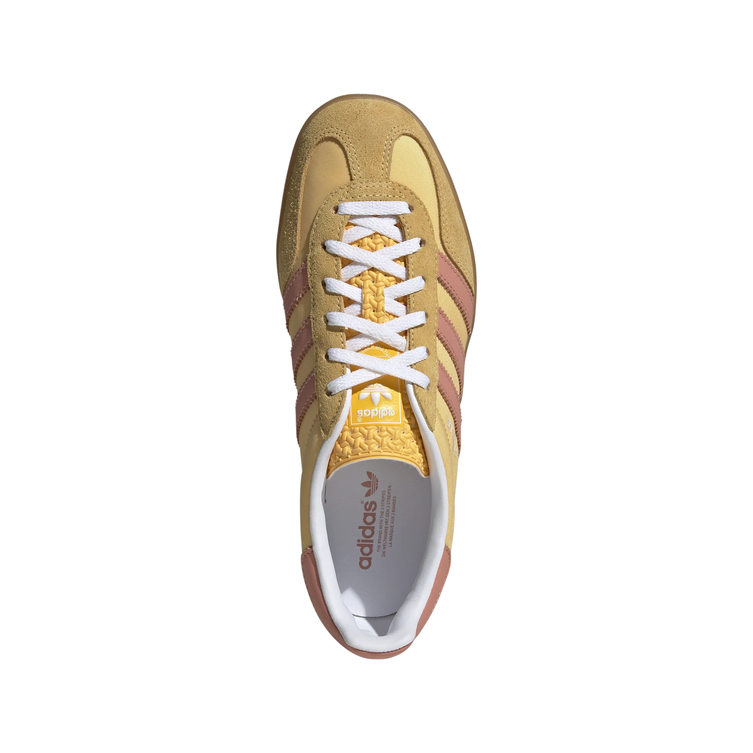 Wmns Gazelle Indoor 'Yellow Pink'