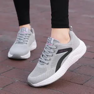 Women's casual sports shoes, women's running shoes, mesh breathable casual jogging shoes, travel shoes