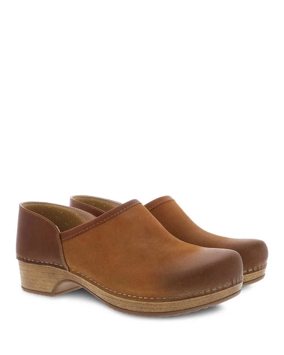 Women's Dansko Brenna Color: Tan Burnished Suede