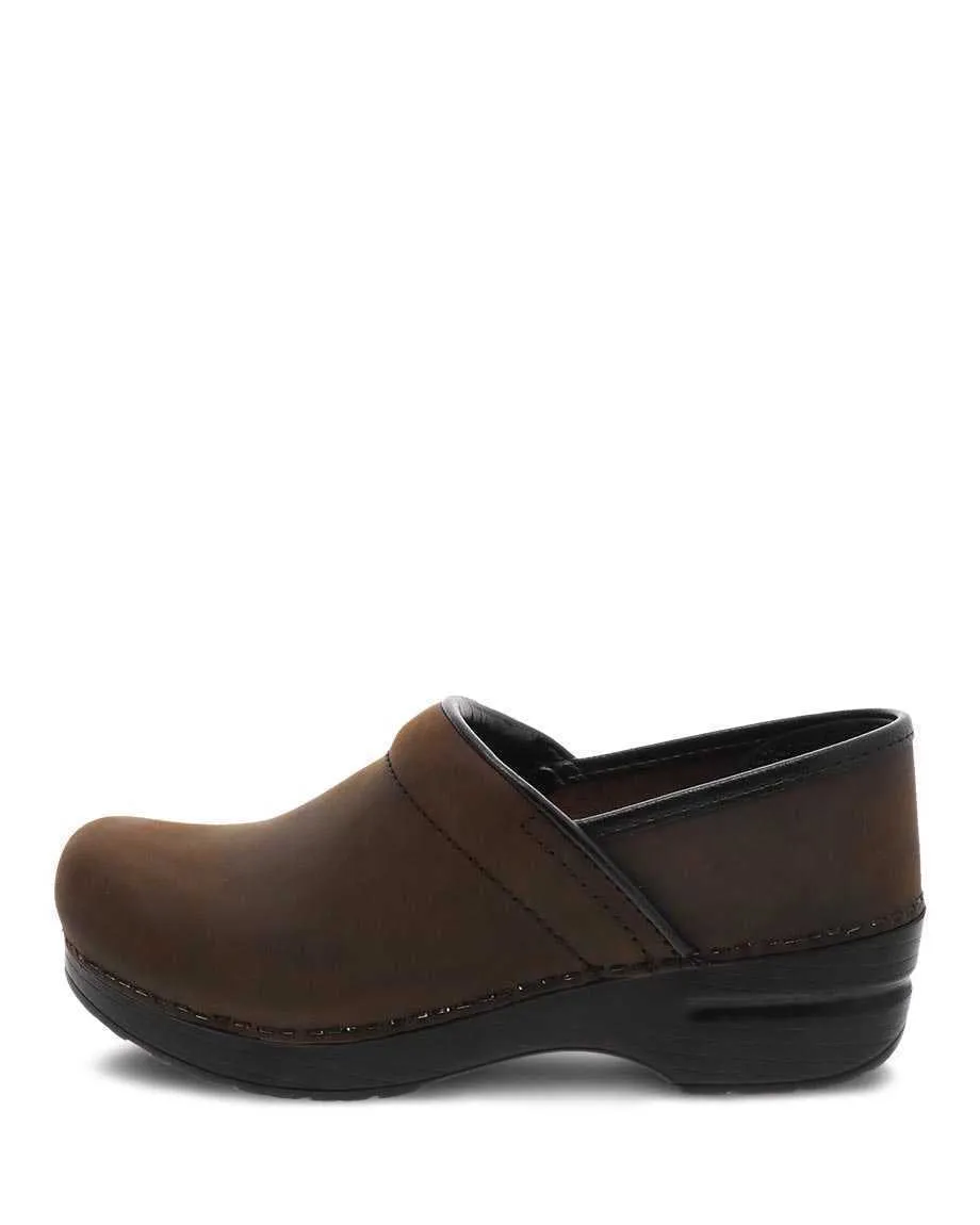 Women's Dansko Professional Color: Antique Brown/Black