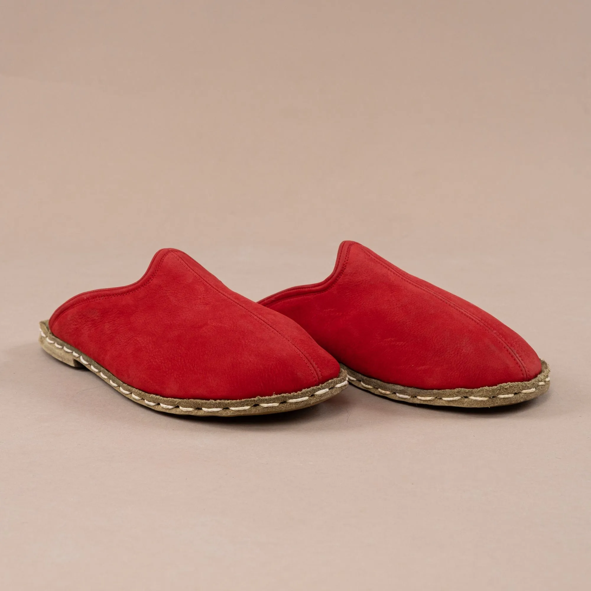 Women's Red Barefoot Shearlings