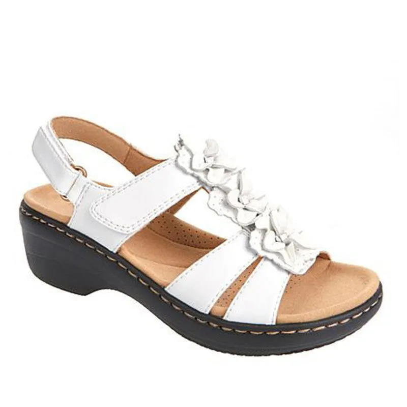 Women's Summer Series Flower Platform Sandals【free shipping】