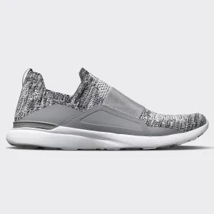 Women's TechLoom Bliss Heather Grey / White / White