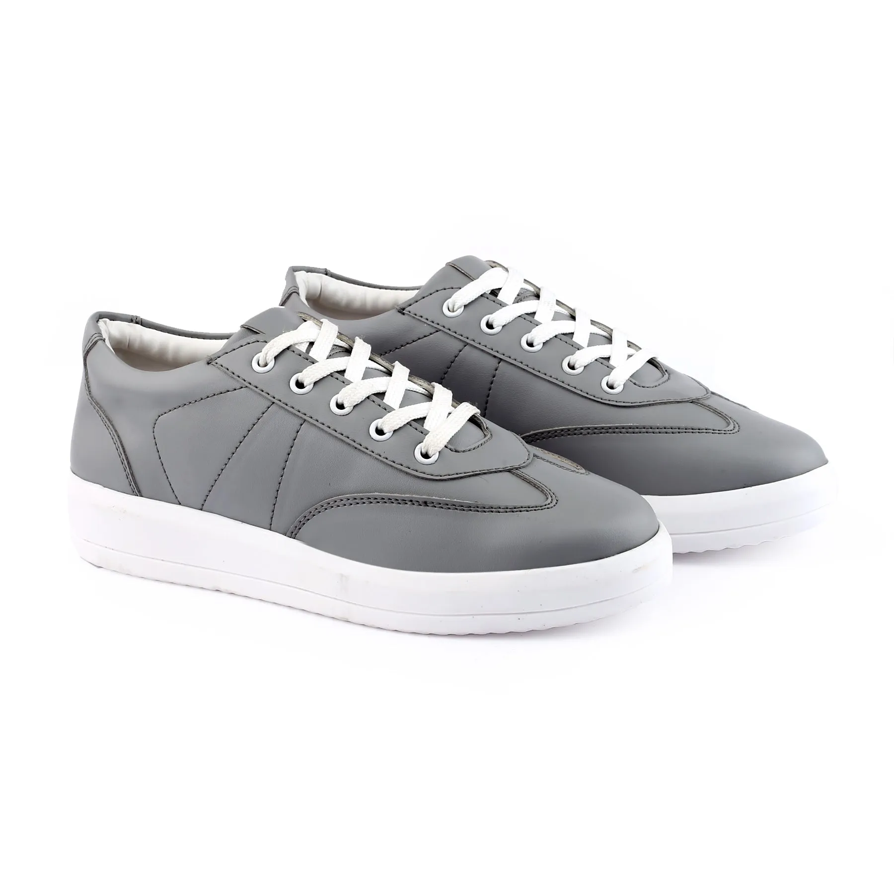 Women's Ultra Premium Vegan casual Lace-up Sneakers Shoes