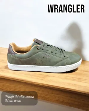 Wrangler BENNET Olive Casual Shoe