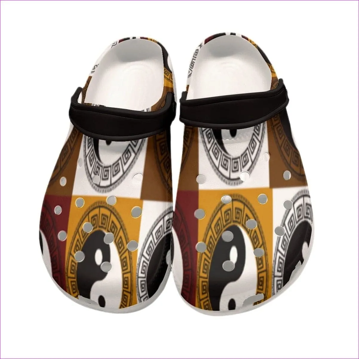 Yin & Yang Men's Classic Clogs