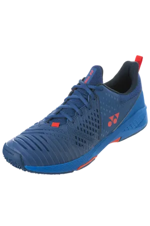 YONEX Tennis Shoes POWER CUSHION SONICAGE 3 CLAY MEN [Navy]